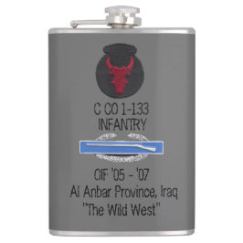 赤いBullの歩兵のフラスコ-米国 フラスク