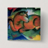 赤いBull 1912年 缶バッジ (正面)