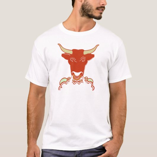 赤いBull Tシャツ (正面)