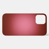 赤いCase-Mate iPhoneケースに白いスポットライト Case-Mate iPhoneケース (裏面 (横))