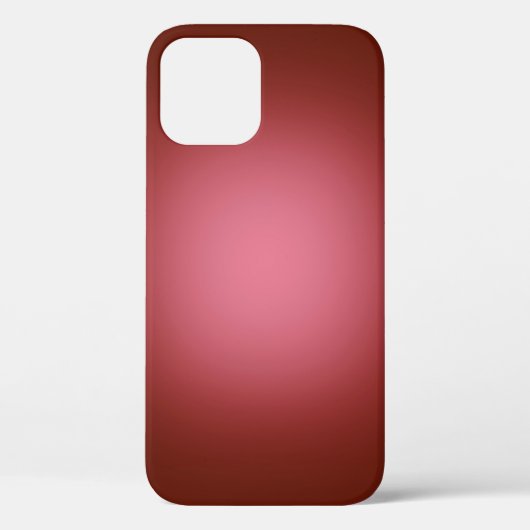 赤いCase-Mate iPhoneケースに白いスポットライト Case-Mate iPhoneケース (裏面)