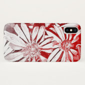 赤いConeflowerの電話箱 Case-Mate iPhoneケース (裏面(横))