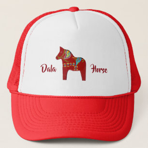 赤いDalaの馬の帽子 キャップ