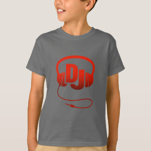 赤いDJはTシャツをからかいます Tシャツ