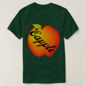 赤いEapple Eapple 2 Tシャツ (デザイン正面)