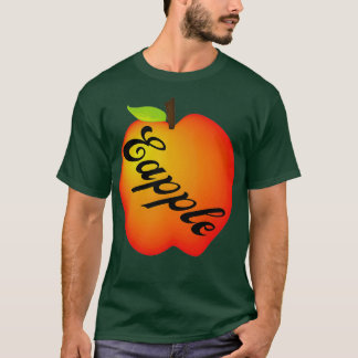 赤いEapple Eapple 2 Tシャツ