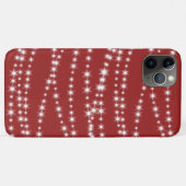 赤いiPhoneケースのクリスマスライト Case-Mate iPhoneケース (裏面(横))