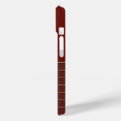 赤いiPhone / iPadケース上のラジアントゴールデンサン Case-Mate iPhoneケース (裏面 / 左)