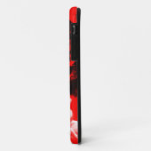 赤いjGibnのStratfordにAvonの白い花 Case-Mate iPhoneケース (裏面/左)