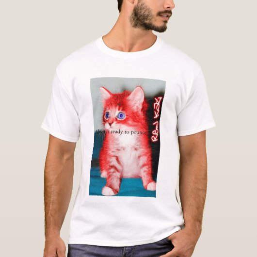 赤いkat tシャツ (正面)