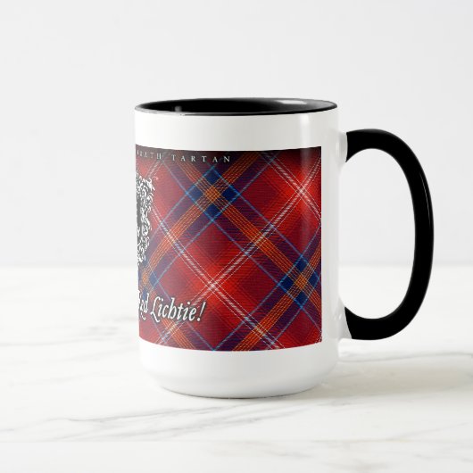 赤いLichtieがあること誇りを持ったな大きいマグ-! - マグカップ (右)