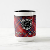 赤いLichtieがあること誇りを持ったな大きいマグ-! - マグカップ (中央)