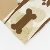 赤いMerleオーストラリアw/Tanはcustを残します。 フリースブランケット (角)