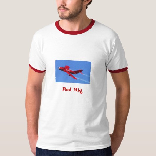 赤いMig Tシャツ (正面)