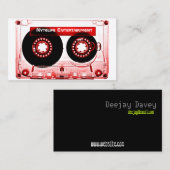 赤いMixtape 名刺 (正面/裏面)
