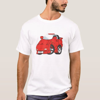 赤いMR2印1 Tシャツ