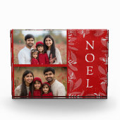 赤いNoel 2フォトブロック フォトブロック (正面)