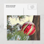 赤いOrbはがき ポストカード (正面/裏面)