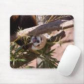 赤いPanda2 マウスパッド (マウス)