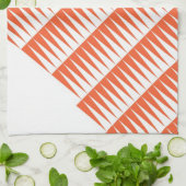 赤いPic Picタオル キッチンタオル (折り畳み)