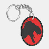 赤いProductions専制君主王のアクリルのkeychain キーホルダー (正面左)