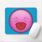 赤いRasberry マウスパッド (マウス)