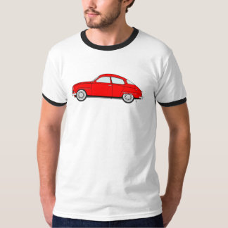 赤いsaab 96 tシャツ