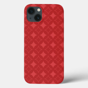 赤いshippoパターンケース – メイトiPhoneケース iPhone 13ケース