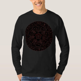 赤いSigillum Dei Aemeth Longsleeve Tシャツ