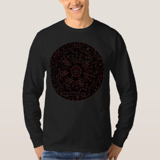 赤いSigillum Dei Aemeth Longsleeve Tシャツ