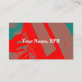 赤いSteno機械法廷記者の名刺 名刺