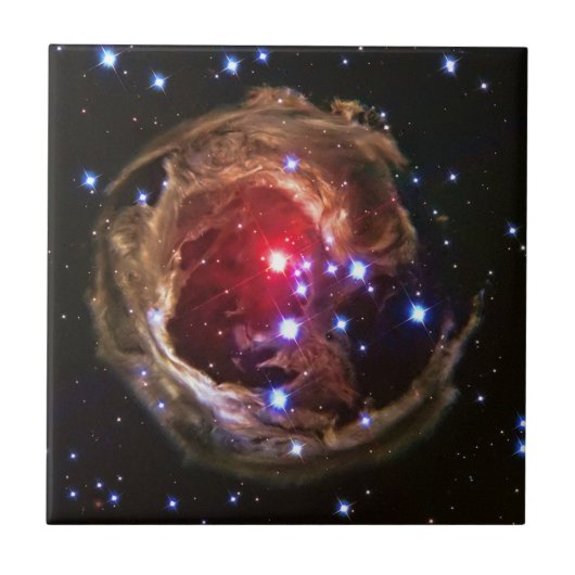 赤いSupergiant星V838 Monocerotis タイル (正面)