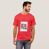 赤いTシャツのドリフトキング Tシャツ (正面フル)