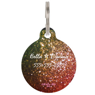 赤いTagger ペット ネームタグ