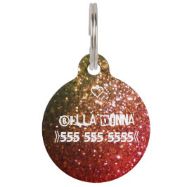 赤いTagger ペット　ネームタグ