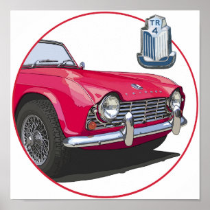 赤いTR4 ポスター