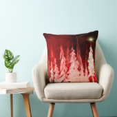 赤いTrees2 -装飾用クッション クッション (椅子)