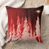 赤いTrees2 -装飾用クッション クッション (ブランケット)