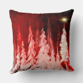赤いTrees2 -装飾用クッション クッション (裏面)