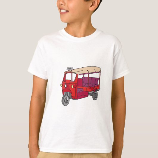 赤いTuktuk Tシャツ (正面)
