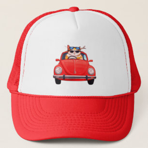 赤いVWバグ キャップ
