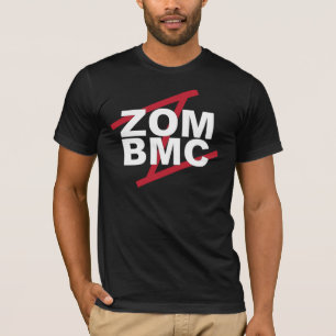 赤いZのZOM BMCの白い手紙 Tシャツ