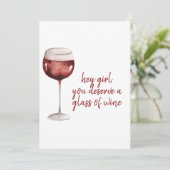 赤おい女の子ワイン引用文 シーズンカード (スタンド正面)