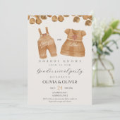 赤おもしろいちゃん服の性別が明らかになる 招待状 (スタンド正面)