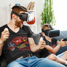 赤おもしろいジョイスティック父の日黒番