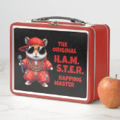 赤おもしろいズボン付きH.A.M.T.E.R.ラプマスター メタルランチボックス (インサイチュ)