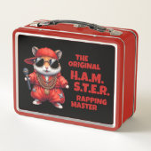 赤おもしろいズボン付きH.A.M.T.E.R.ラプマスター メタルランチボックス (裏面)