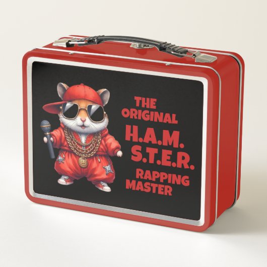 赤おもしろいズボン付きH.A.M.T.E.R.ラプマスター メタルランチボックス (裏面)