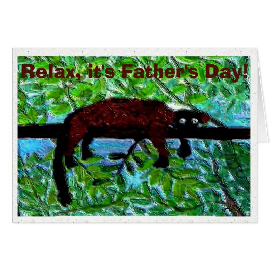 赤おもしろいルムールパパ (正面横)