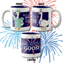 赤おもしろい白とガチョウの7月4日